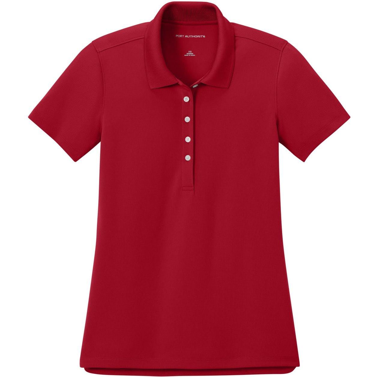 Port Authority Women's Dry Zone Stain-Release Grid Polo