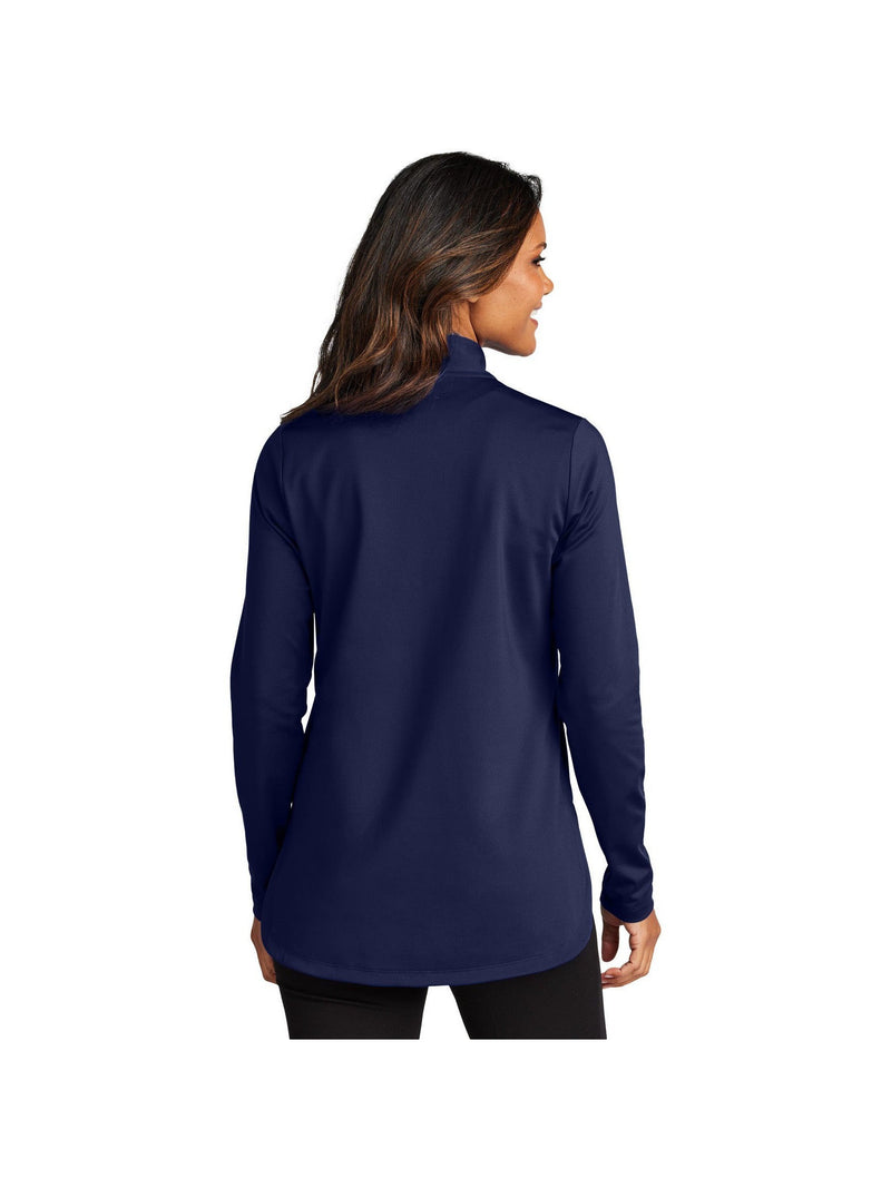 no-logo Port Authority Ladies C-FREE Double Knit 1/4-Zip-Port Authority-Thread Logic