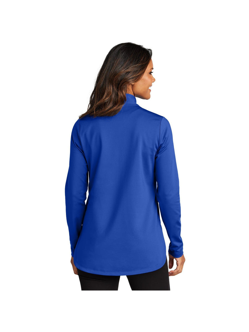 no-logo Port Authority Ladies C-FREE Double Knit 1/4-Zip-Port Authority-Thread Logic