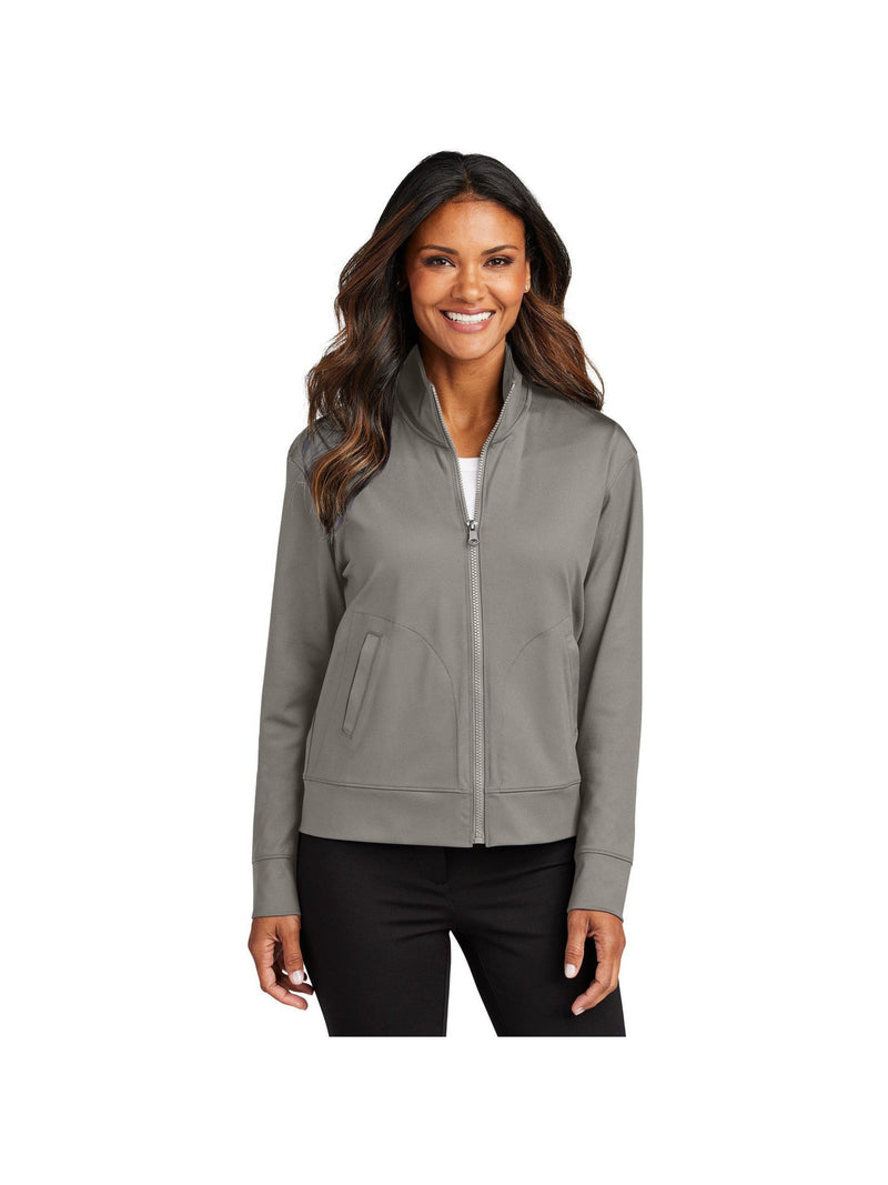 no-logo Port Authority Ladies C-FREE Double Knit Full-Zip-Port Authority-Thread Logic