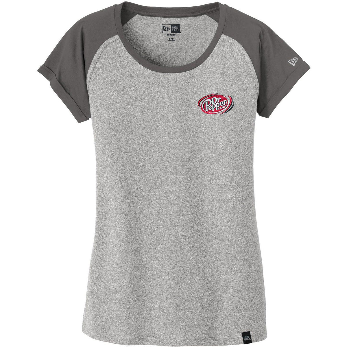 no-logo New Era Women's Heritage Blend Varsity Tee-Polos-New Era-Thread Logic