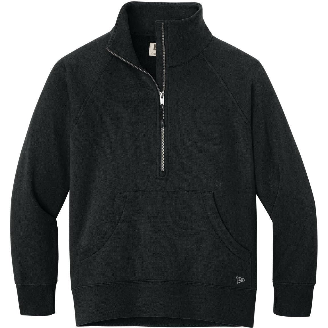 no-logo New Era Women's Heritage Fleece 1/2-Zip