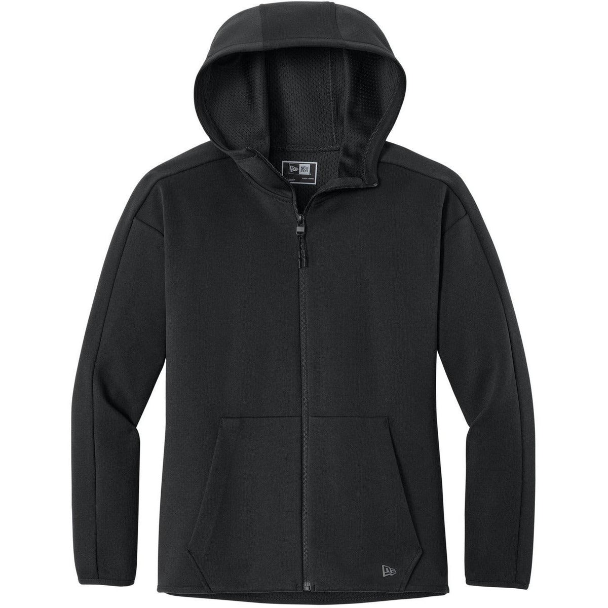 no-logo New Era Women's Double Back Full-Zip Hoodie