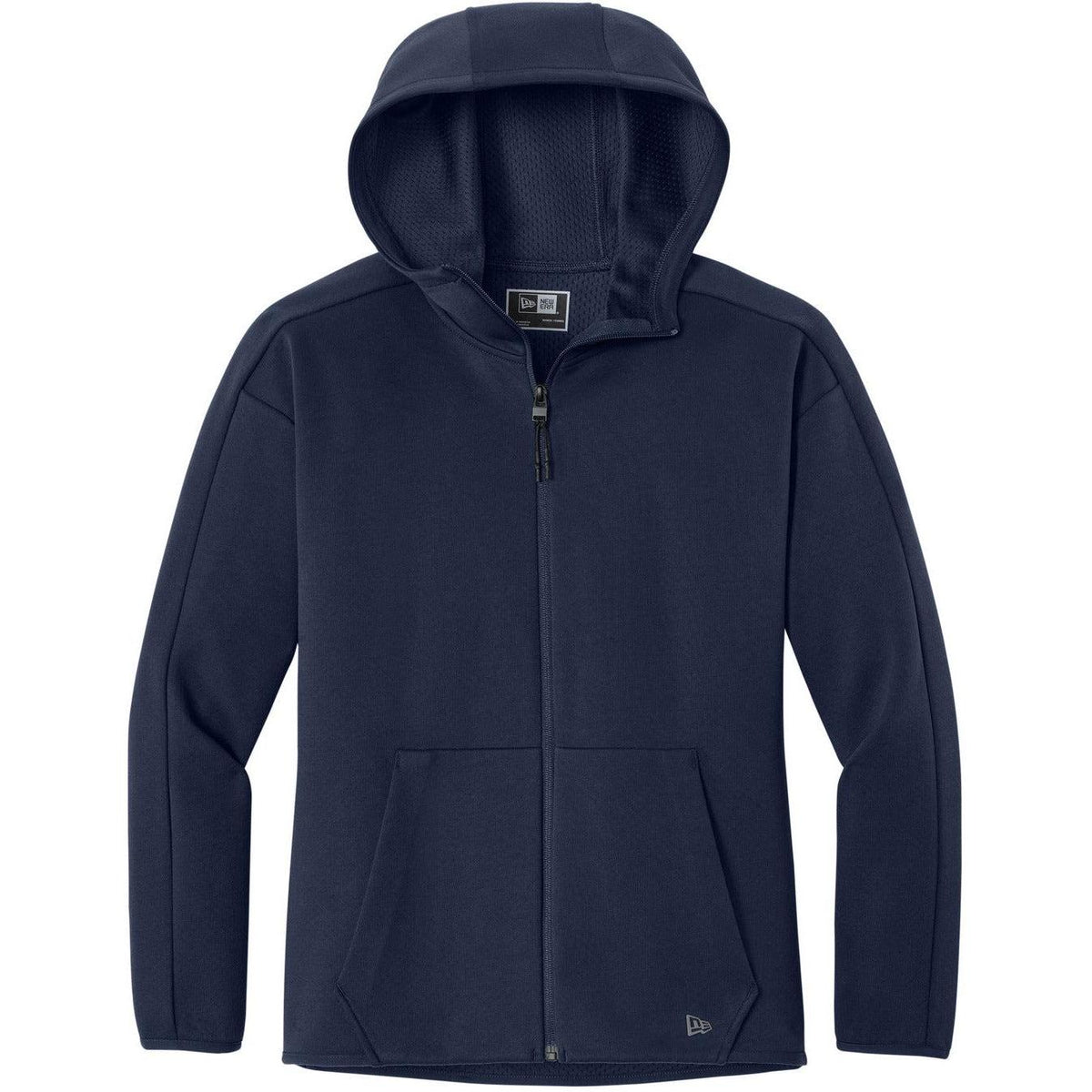 no-logo New Era Women's Double Back Full-Zip Hoodie
