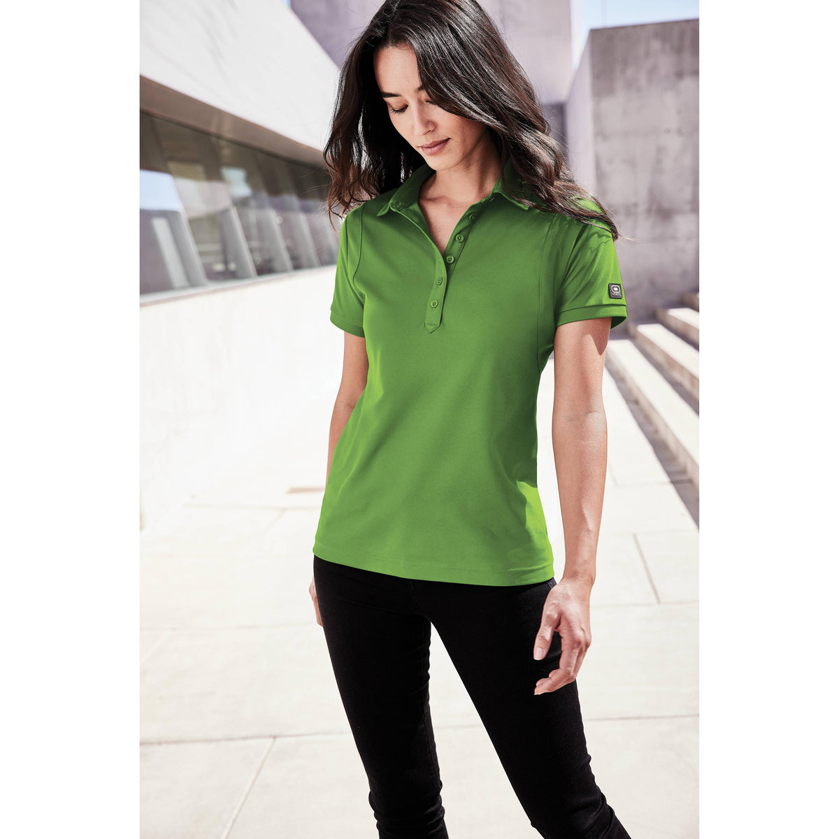 no-logo OGIO Women's Jewel Polo-Regular-OGIO-Thread Logic