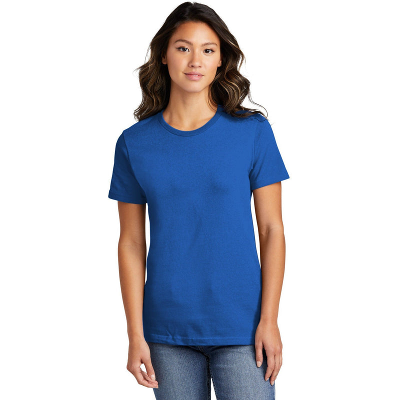 no-logo CLOSEOUT - Port & Company Ladies Ring Spun Cotton Tee-Port & Company-Royal-XS-Thread Logic