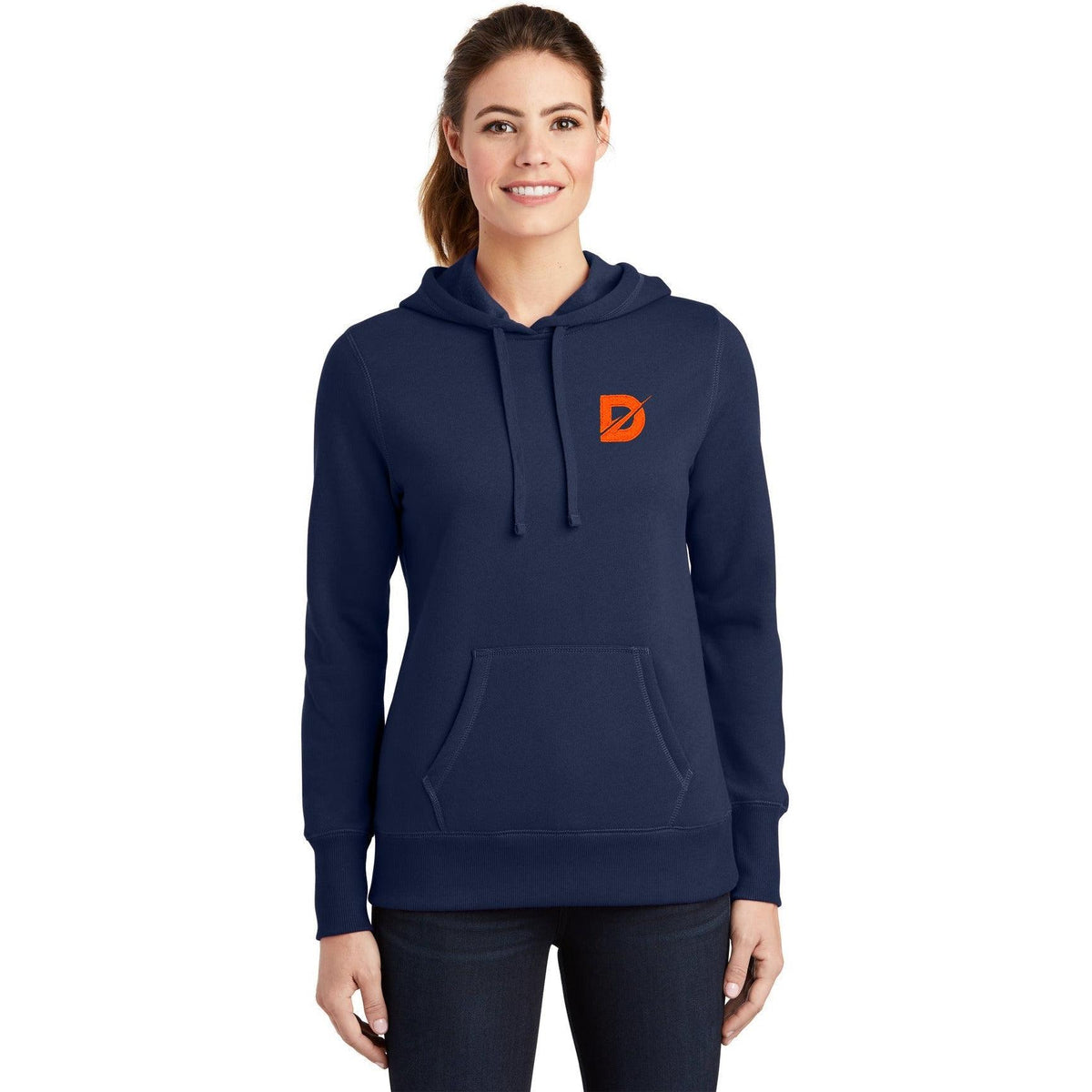 no-logo Sport-Tek Women's Pullover Hooded Sweatshirt-Hoodies-Sport-Tek-Thread Logic