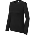 Sport-Tek Ladies Posi-UV Pro Long Sleeve-Sport-Tek-Black-XS-Thread Logic