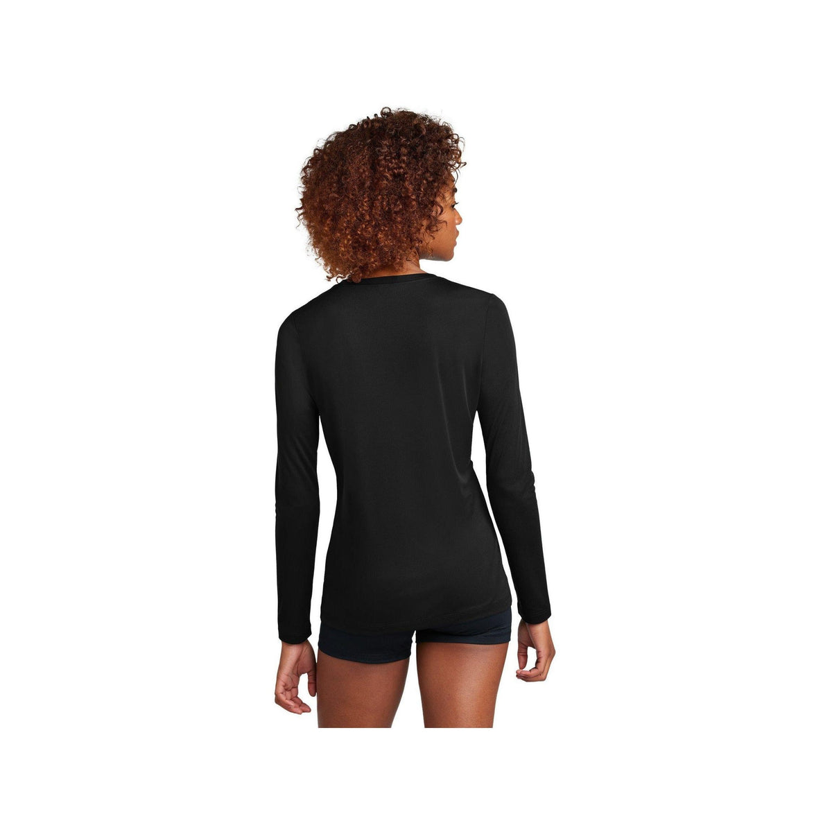 no-logo Sport-Tek Ladies Posi-UV Pro Long Sleeve-Sport-Tek-Thread Logic