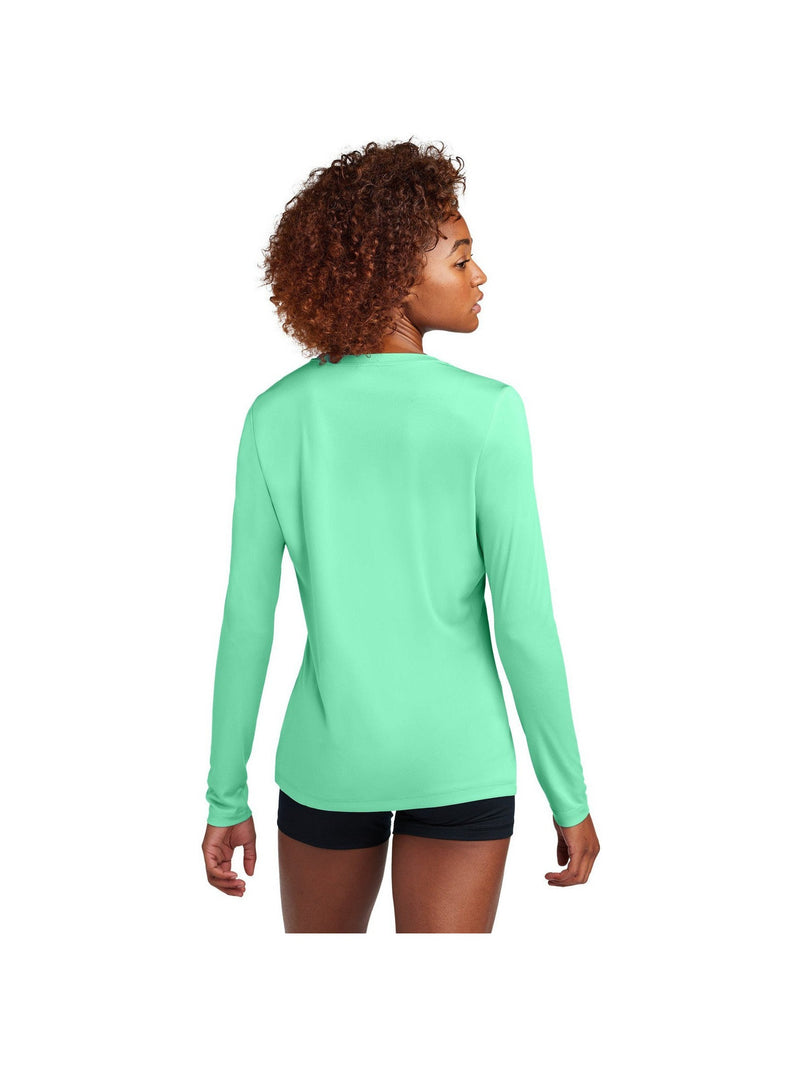 no-logo Sport-Tek Ladies Posi-UV Pro Long Sleeve-Sport-Tek-Thread Logic