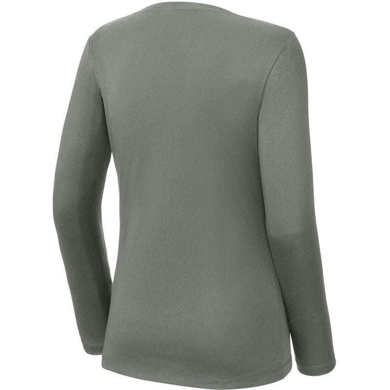 no-logo Sport-Tek Ladies Posi-UV Pro Long Sleeve-Sport-Tek-Thread Logic