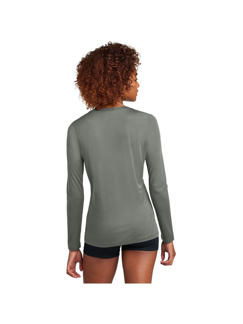 no-logo Sport-Tek Ladies Posi-UV Pro Long Sleeve-Sport-Tek-Thread Logic