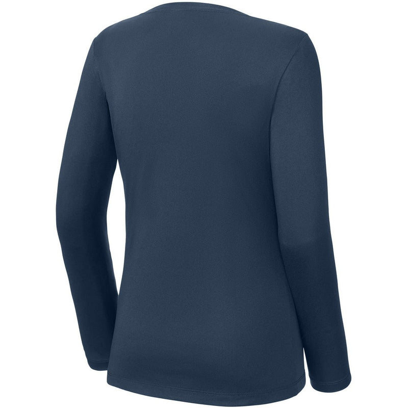 no-logo Sport-Tek Ladies Posi-UV Pro Long Sleeve-Sport-Tek-Thread Logic