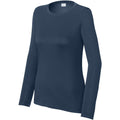 Sport-Tek Ladies Posi-UV Pro Long Sleeve-Sport-Tek-True Navy-XS-Thread Logic