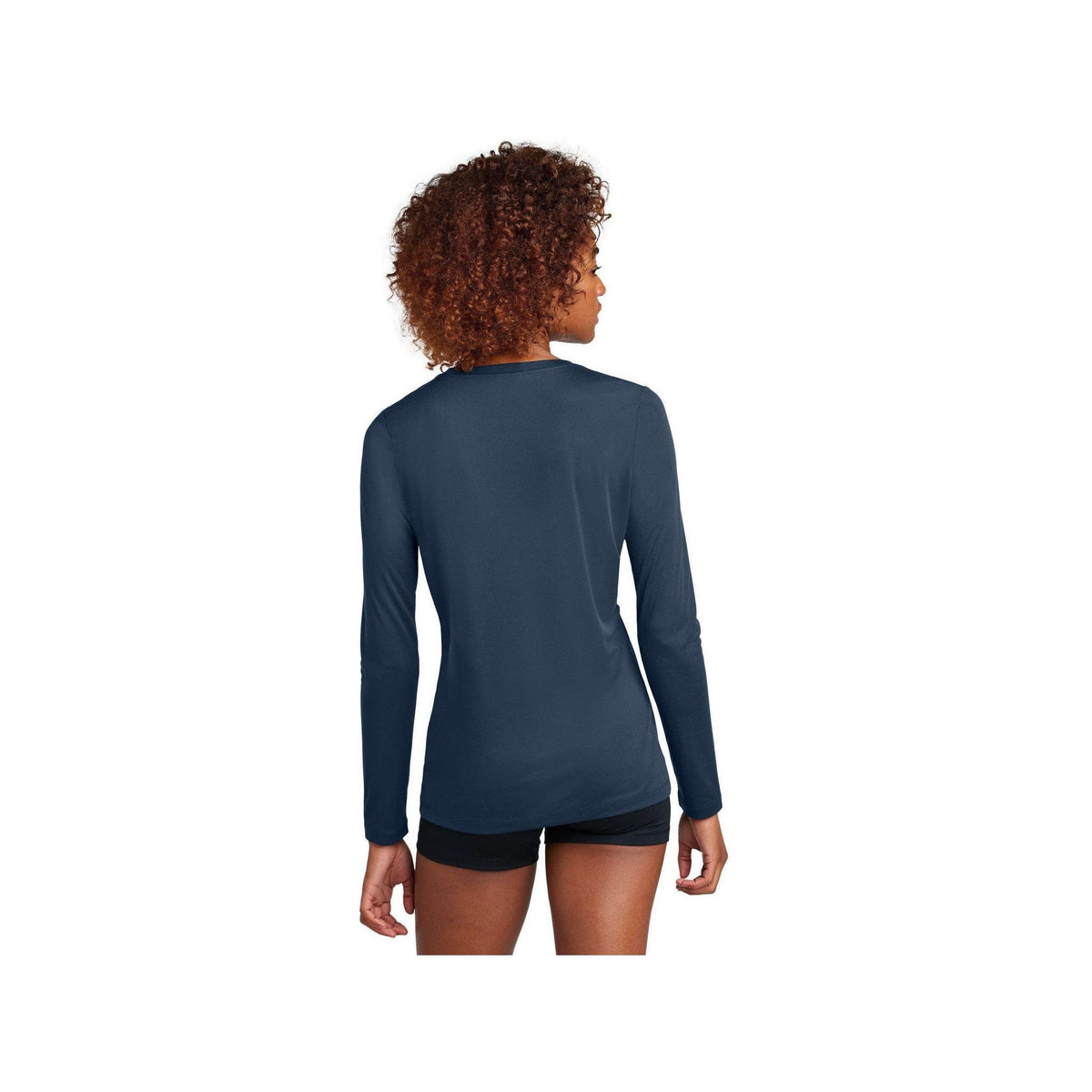 no-logo Sport-Tek Ladies Posi-UV Pro Long Sleeve-Sport-Tek-Thread Logic