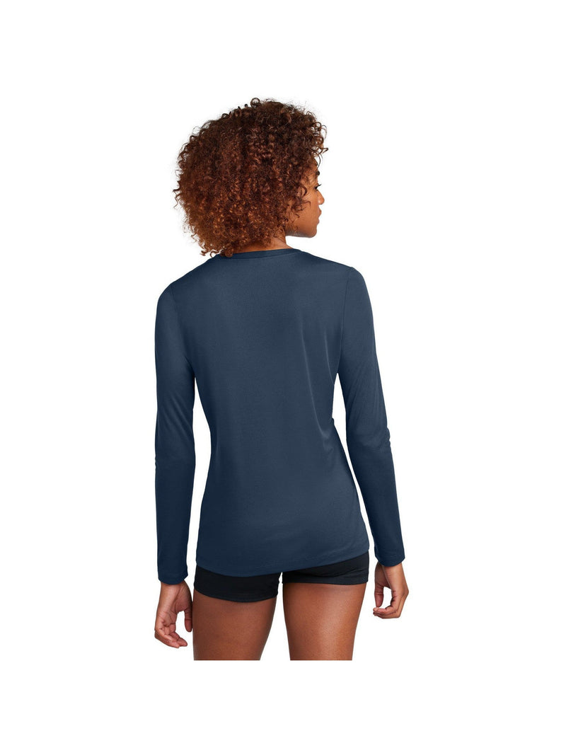 no-logo Sport-Tek Ladies Posi-UV Pro Long Sleeve-Sport-Tek-Thread Logic