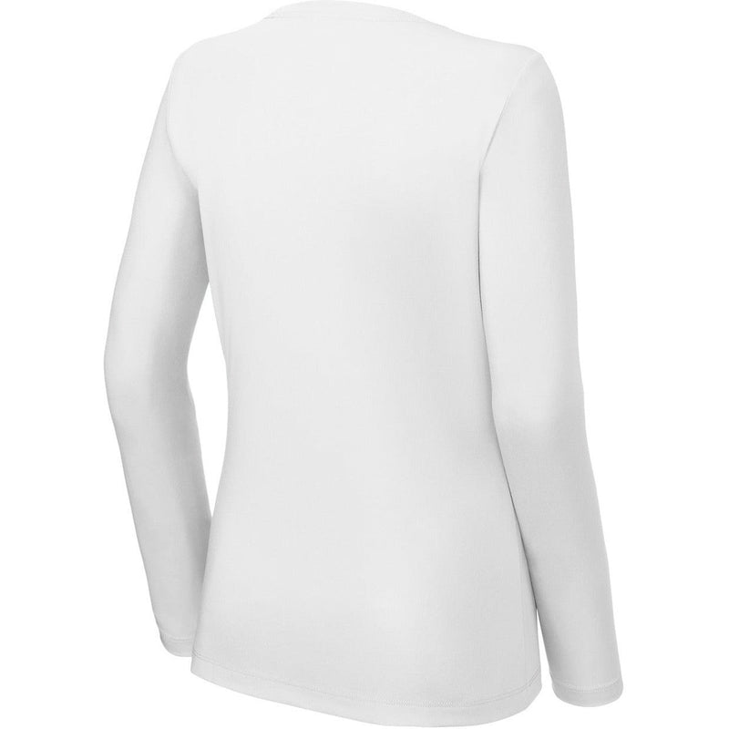 no-logo Sport-Tek Ladies Posi-UV Pro Long Sleeve-Sport-Tek-Thread Logic