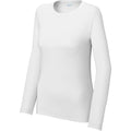 Sport-Tek Ladies Posi-UV Pro Long Sleeve-Sport-Tek-White-XS-Thread Logic