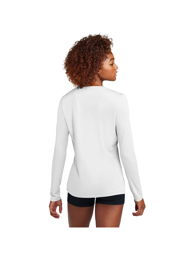 no-logo Sport-Tek Ladies Posi-UV Pro Long Sleeve-Sport-Tek-Thread Logic