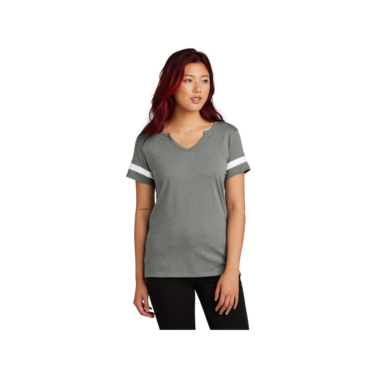 no-logo Sport-Tek Ladies Halftime Notch Neck Tee-Sport-Tek-Thread Logic