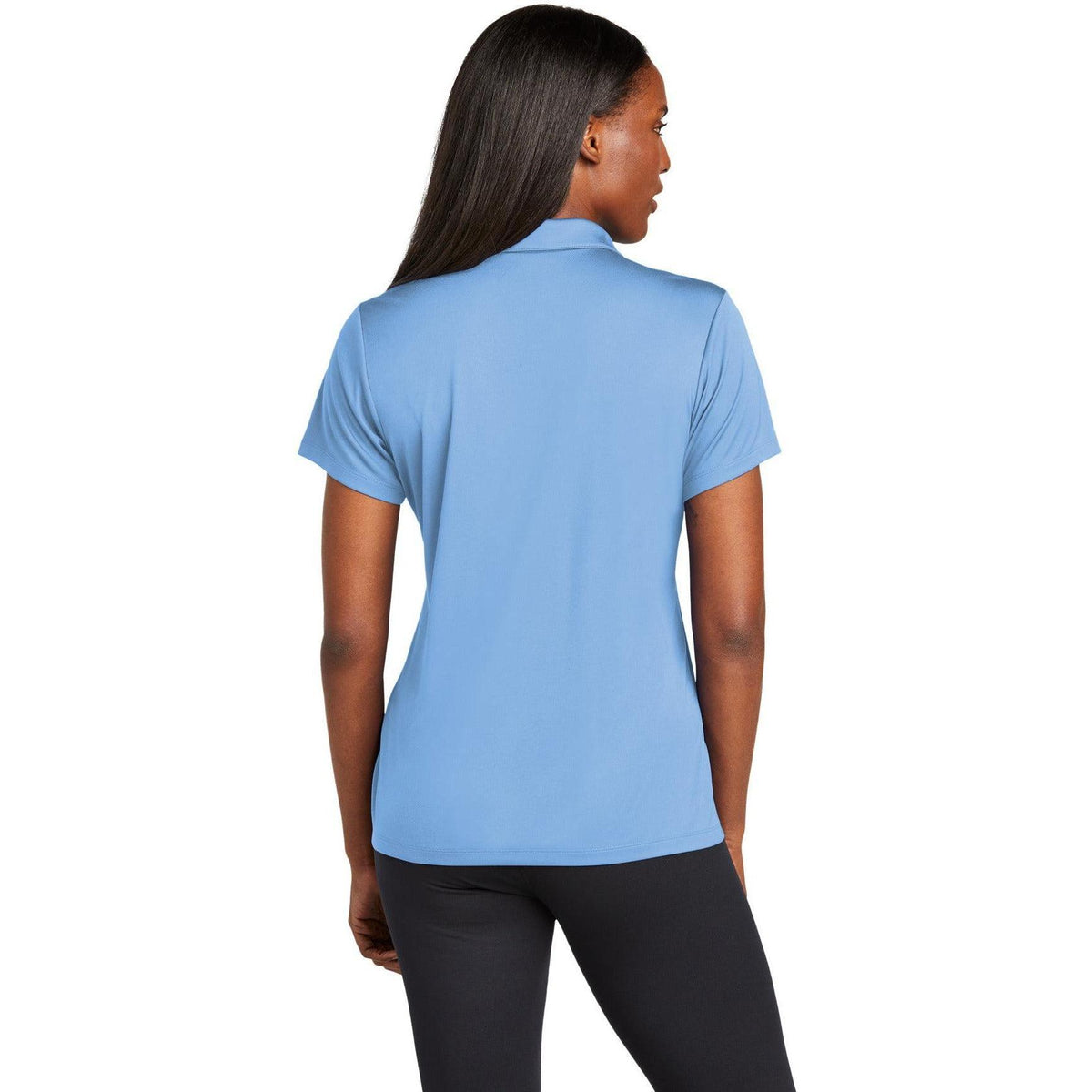 no-logo Sport-Tek Ladies PosiCharge Re-Compete Polo-Sport-Tek-Thread Logic
