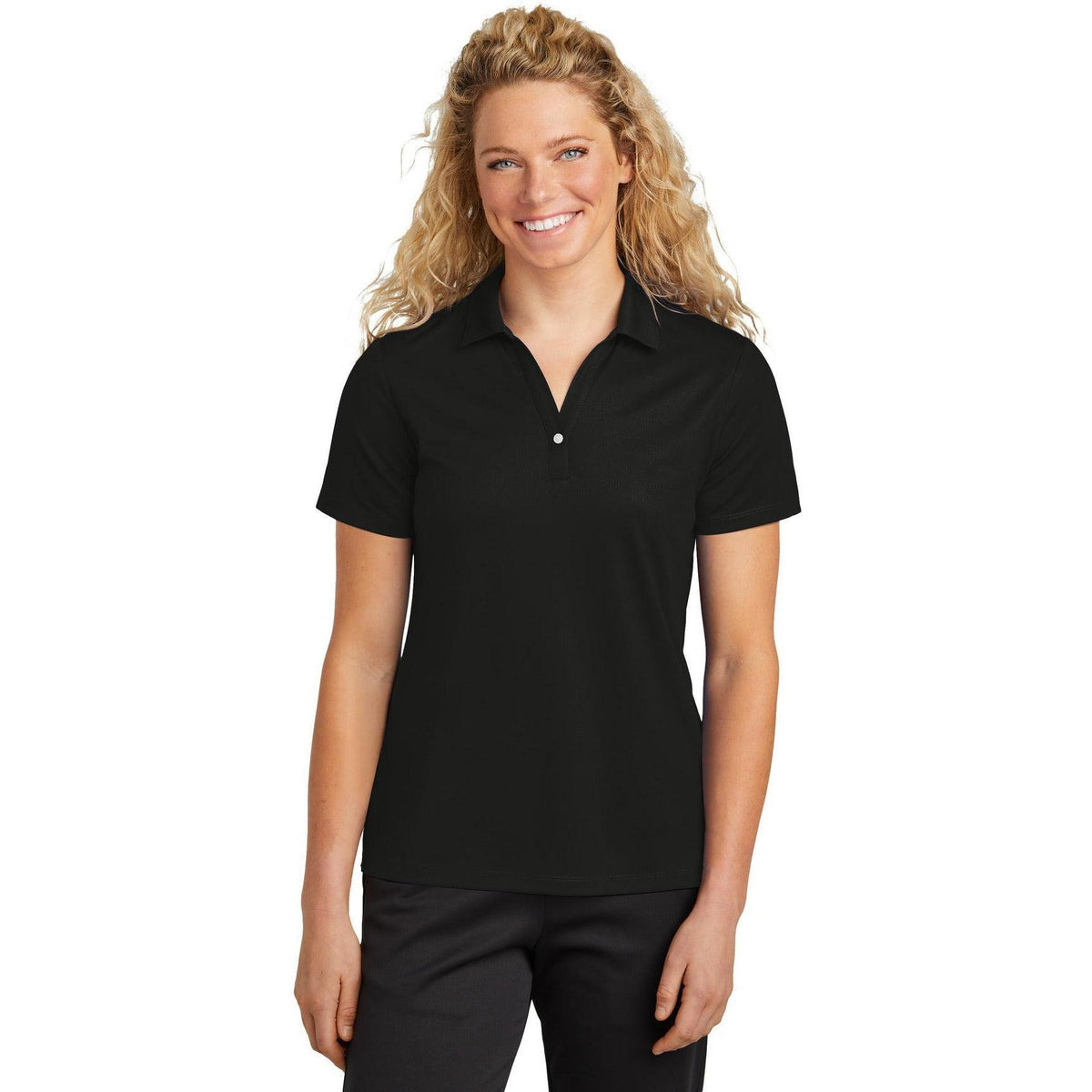 no-logo Sport-Tek Ladies UV Micropique Polo-Sport-Tek-Thread Logic