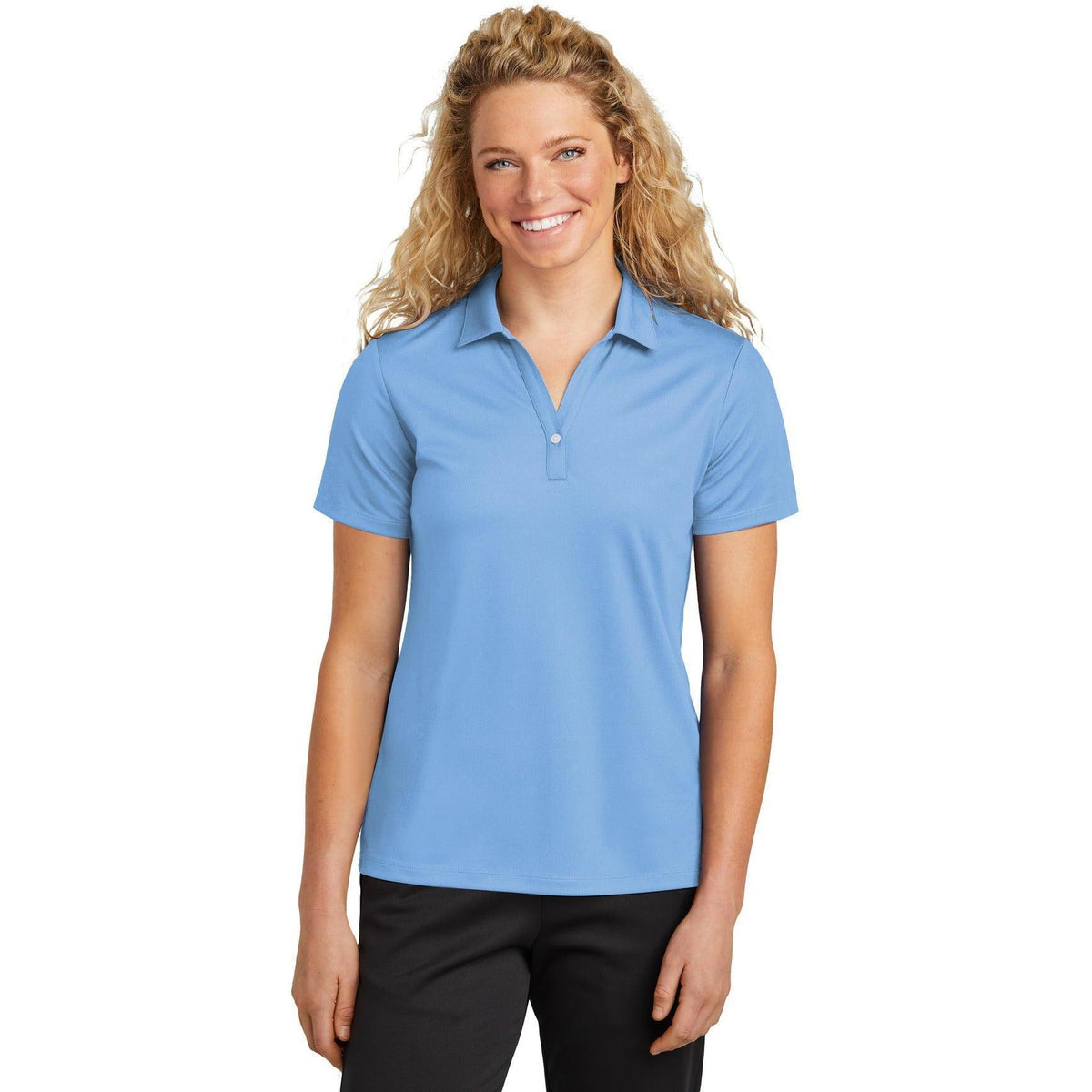 no-logo Sport-Tek Ladies UV Micropique Polo-Sport-Tek-Thread Logic