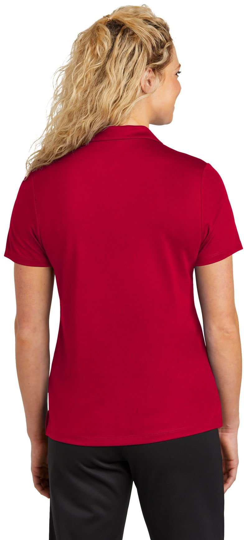 no-logo Sport-Tek Ladies UV Micropique Polo-Sport-Tek-Thread Logic