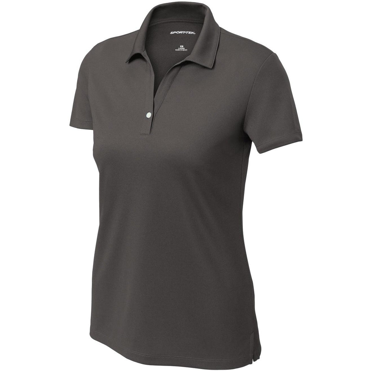 logo-left Sport-Tek Ladies UV Micropique Polo-Sport-Tek-Graphite-XS-Thread Logic