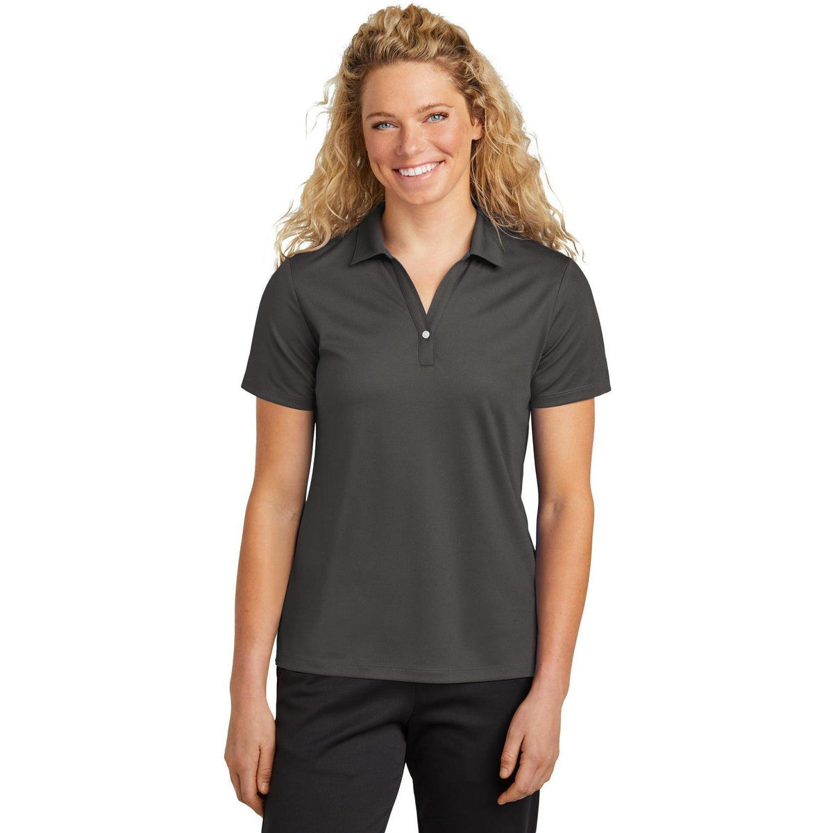 no-logo Sport-Tek Ladies UV Micropique Polo-Sport-Tek-Thread Logic