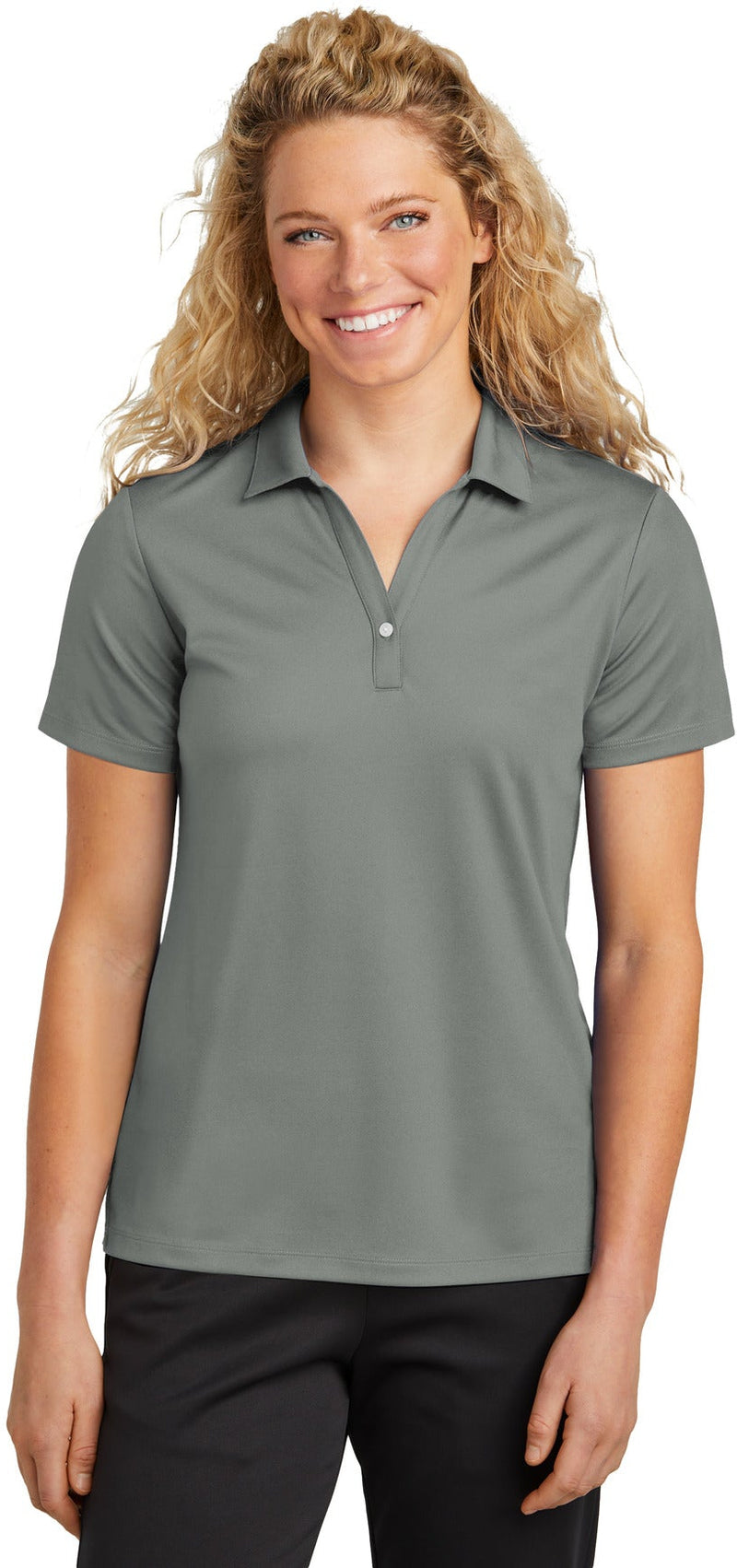 no-logo Sport-Tek Ladies UV Micropique Polo-Sport-Tek-Thread Logic