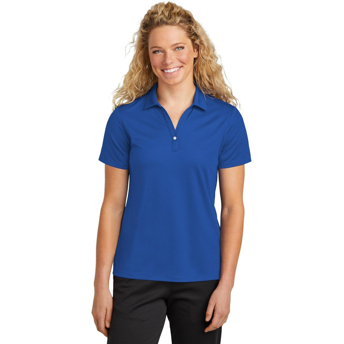 no-logo Sport-Tek Ladies UV Micropique Polo-Sport-Tek-Thread Logic