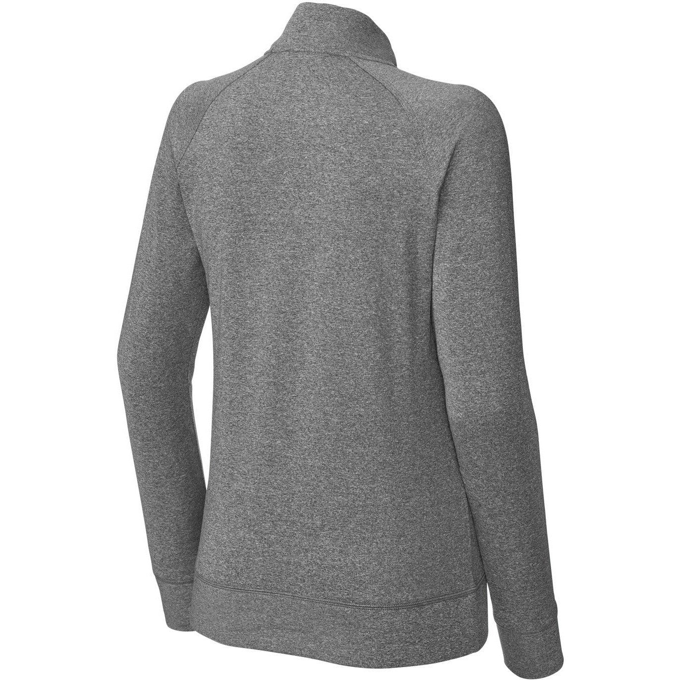 no-logo Sport-Tek Ladies Sport-Wick Stretch Full-Zip Cadet Jacket-Sport-Tek-Thread Logic