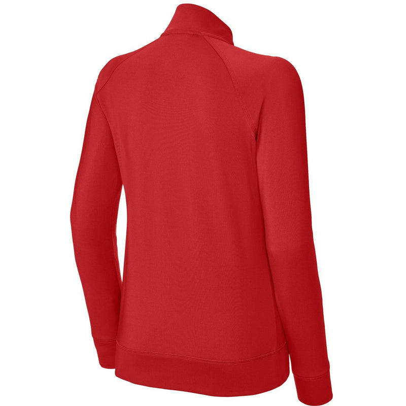 no-logo Sport-Tek Ladies Sport-Wick Stretch Full-Zip Cadet Jacket-Sport-Tek-Thread Logic