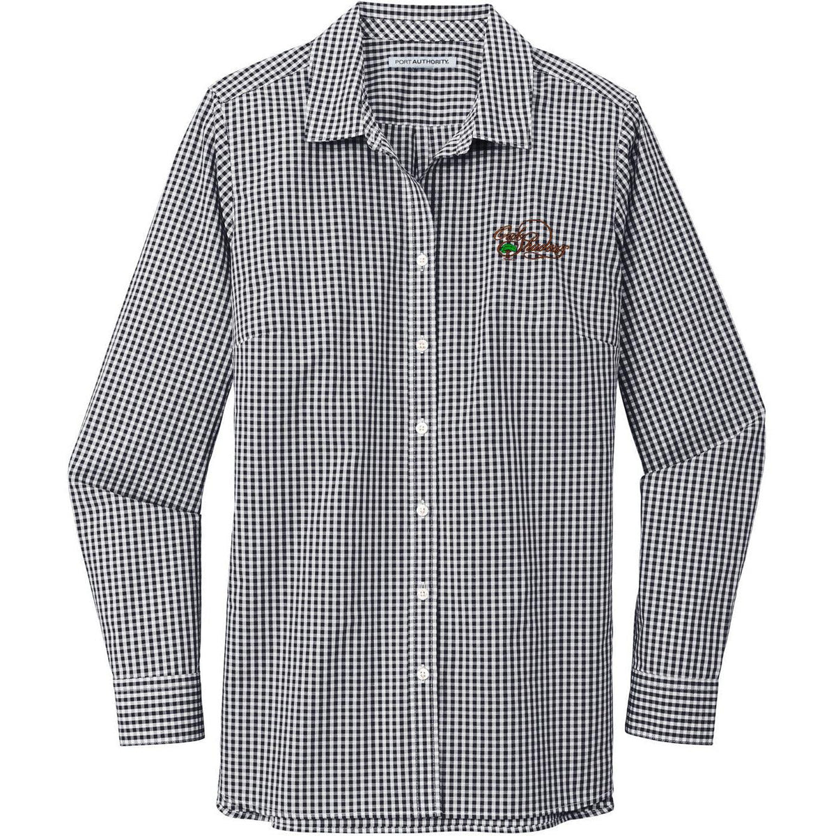 no-logo Port Authority Women's Broadcloth Gingham Easy Care Shirt-Dress Shirts-Port Authority-Thread Logic