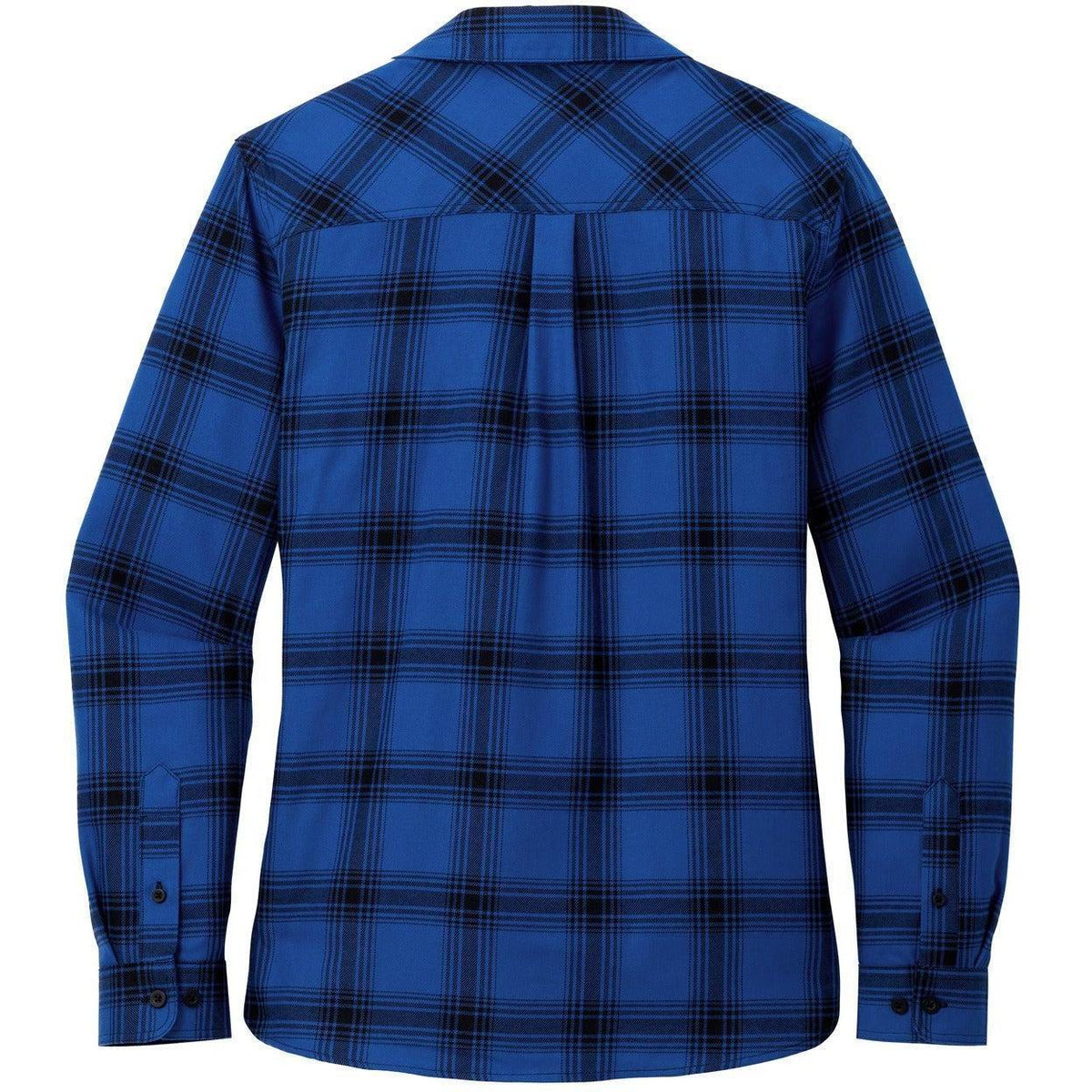 no-logo Port Authority Ladies Plaid Flannel Shirt-Port Authority-Thread Logic