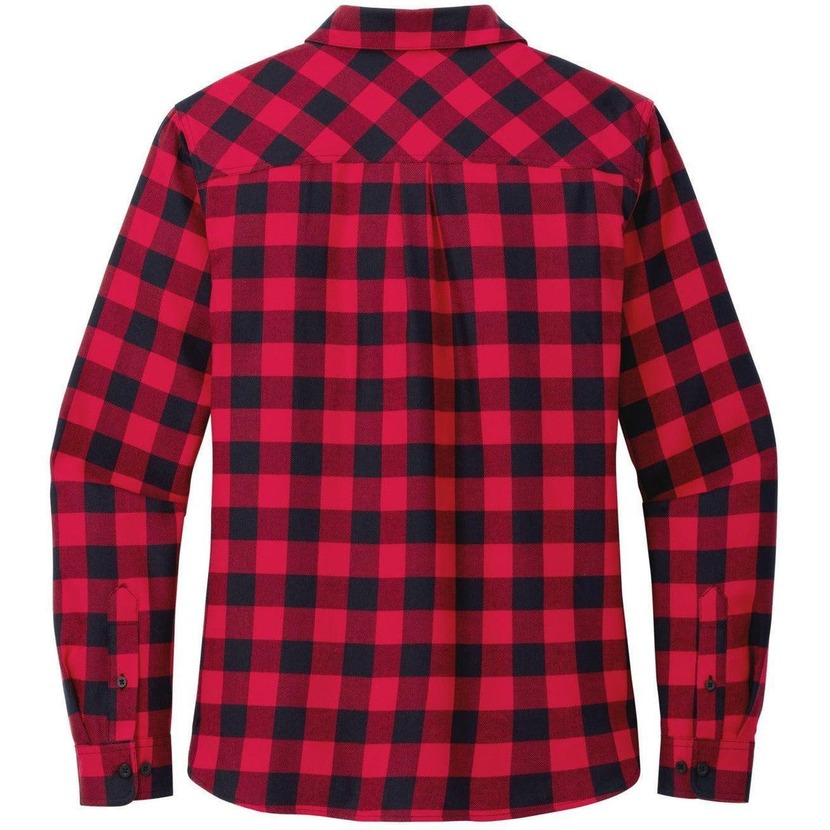 no-logo Port Authority Ladies Plaid Flannel Shirt-Port Authority-Thread Logic