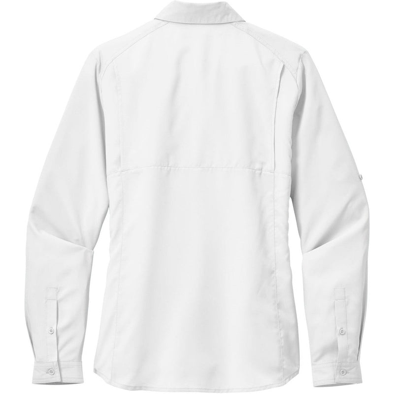 no-logo Port Authority Ladies Long Sleeve UV Daybreak Shirt-Port Authority-Thread Logic