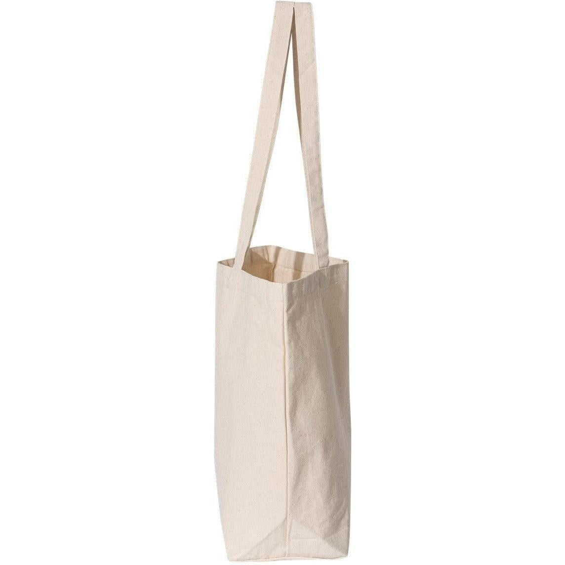 no-logo Liberty Bags Large Canvas Tote-Bags-Liberty Bags-Natural-Thread Logic