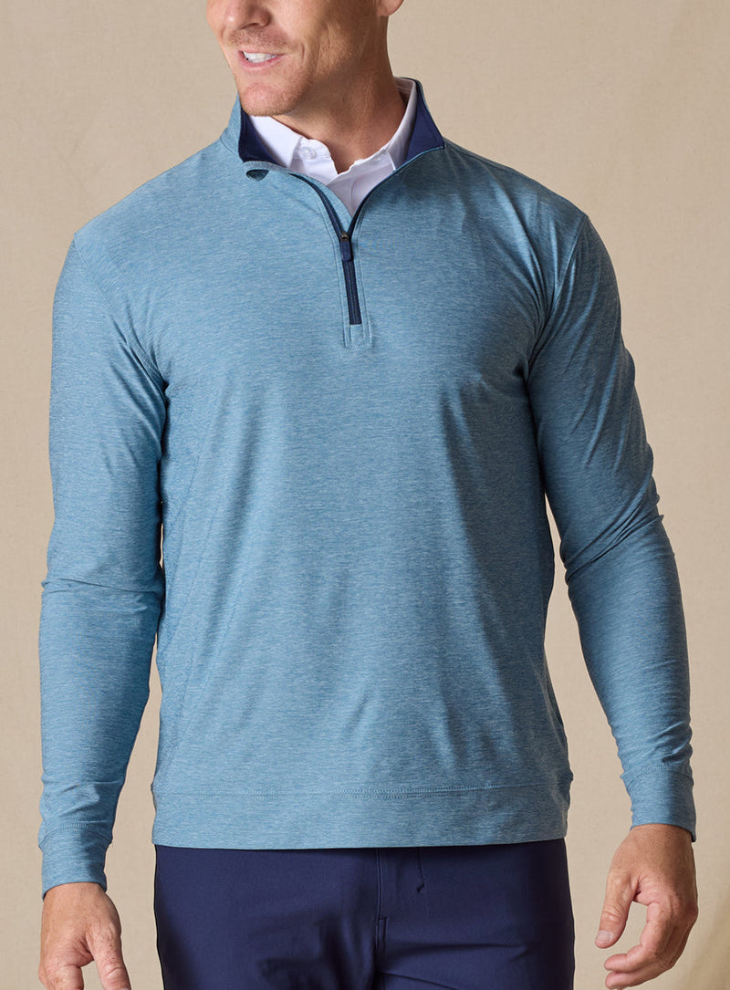 no-logo Straight Down Oceanside Quarter Zip-Quarter Zips-Straight Down-Thread Logic