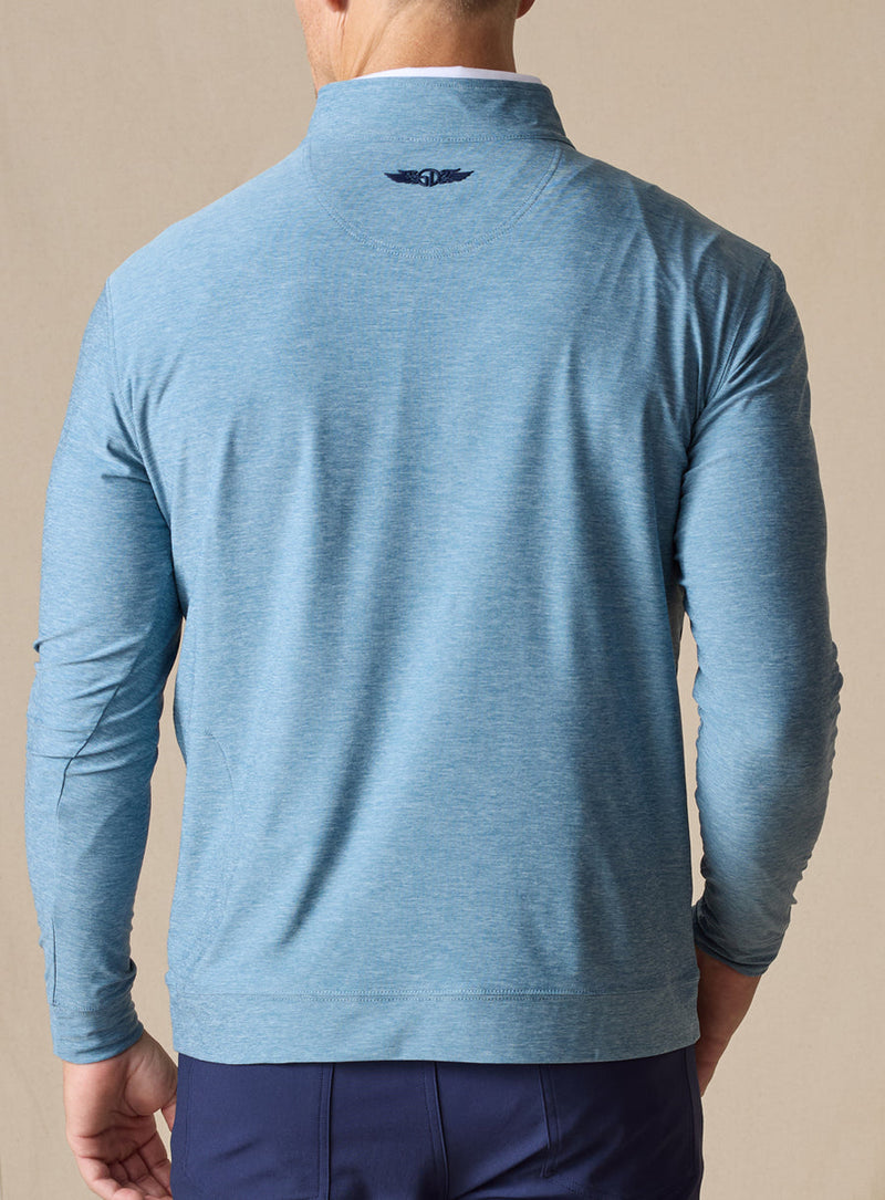 no-logo Straight Down Oceanside Quarter Zip-Quarter Zips-Straight Down-Thread Logic