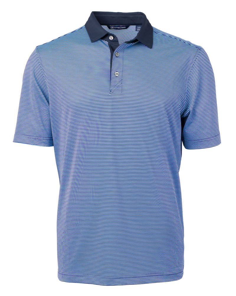 Cutter & Buck Tall Virtue Eco Pique Micro Stripe Recycled Polo