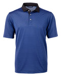 Cutter & Buck Tall Virtue Eco Pique Micro Stripe Recycled Polo