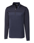 Cutter & Buck Tall Traverse Stripe Stretch Quarter Zip Pullover