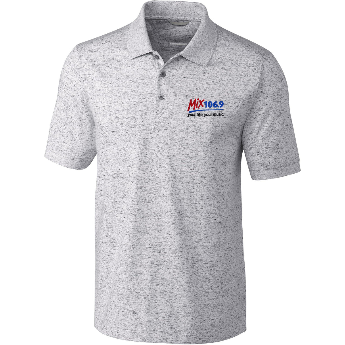 no-logo Cutter & Buck Advantage Polo Space Dye-Men's Polos-Cutter&Buck-Thread Logic