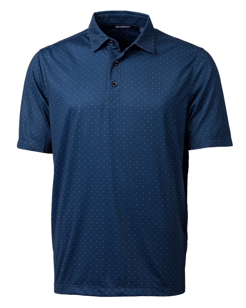 Cutter & Buck Tall Pike Double Dot Print Stretch Polo