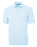 Cutter & Buck Tall Virtue Eco Pique Stripe Recycled Polo