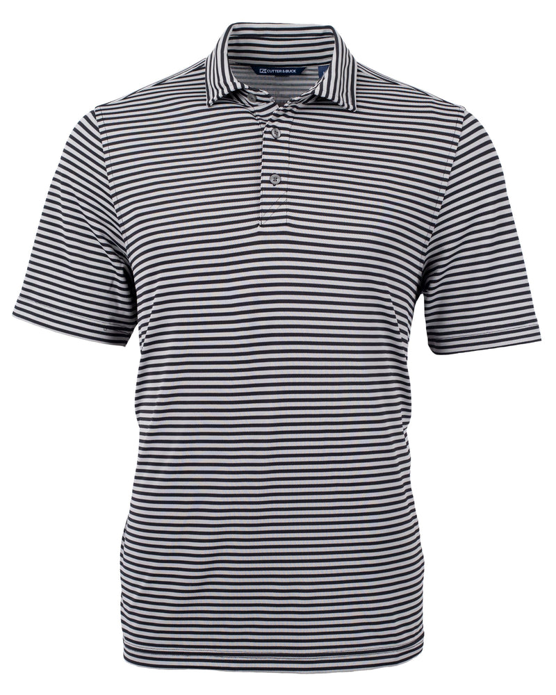 Cutter & Buck Tall Virtue Eco Pique Stripe Recycled Polo