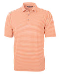 Cutter & Buck Tall Virtue Eco Pique Stripe Recycled Polo