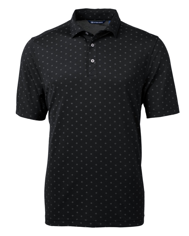 Cutter & Buck Tall Virtue Eco Pique Tile Print Recycled Polo